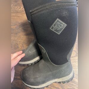 Muck Kids' Black Boots